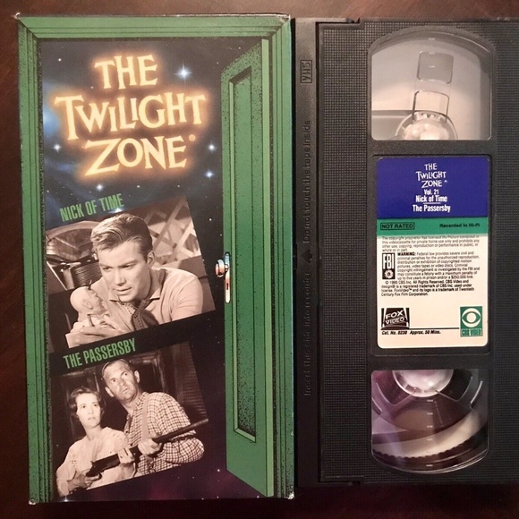The Twilight Zone: 2 TV Episodes Vintage VHS - Nick Of Time & The Passersby - Picture 4 of 6